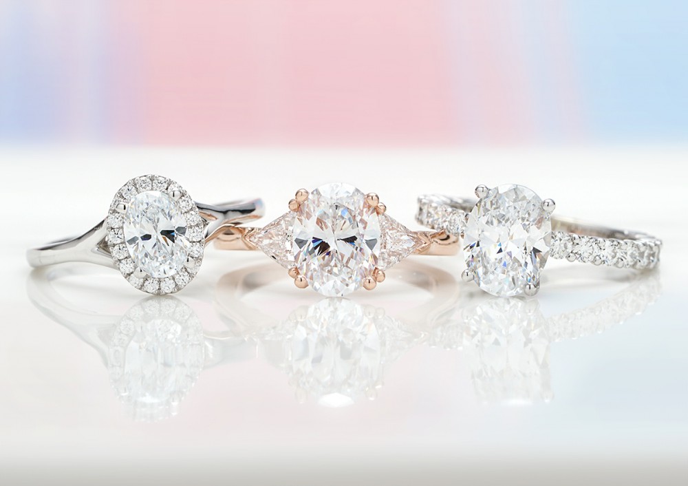 Beautiful Oval Engagement Ring Styles