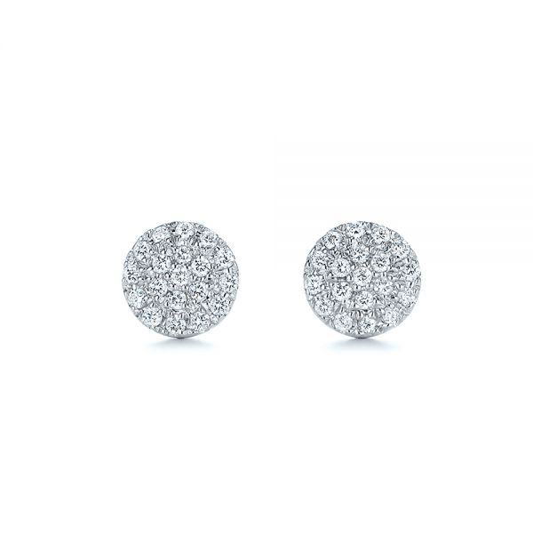 Diamond Cluster Earrings - Image