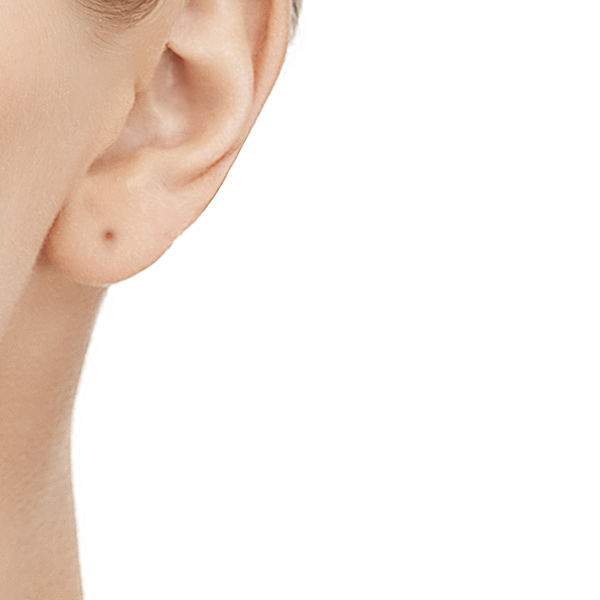 Rose Gold 3-Prong Natural Diamond Earrings (0.5 ctw.) - Model Thumbnail