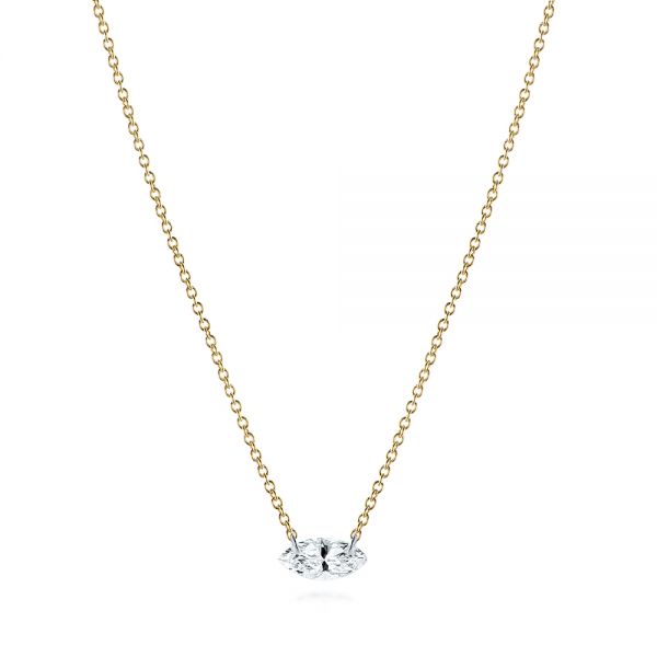 Drilled Diamond Necklace - Image