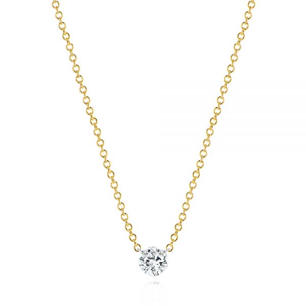 Round Diamond Necklace - Image