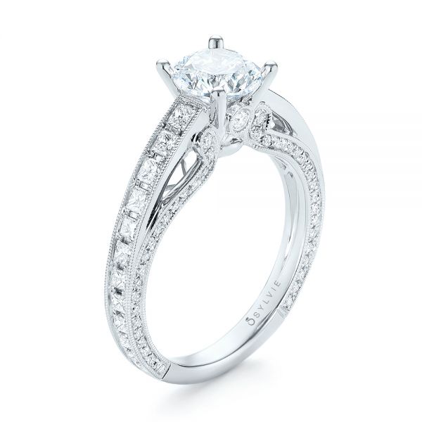 Women's Diamond Engagement Ring - Image