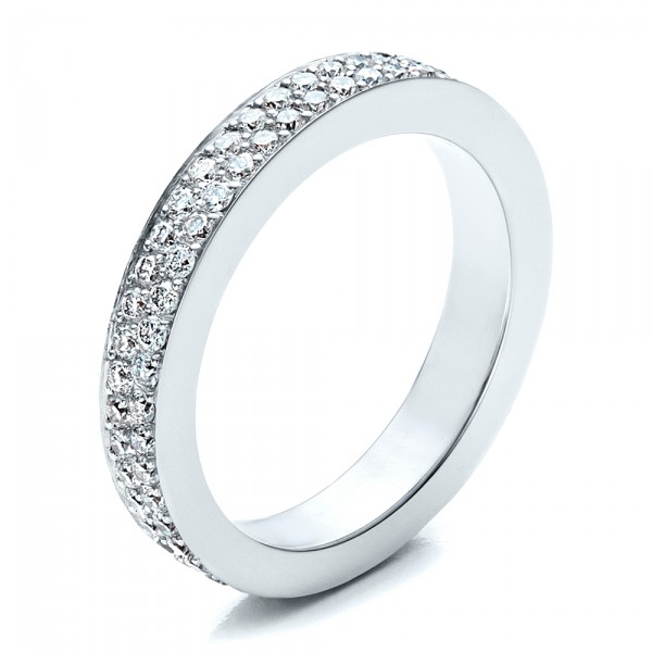 Custom Pave Wedding Band