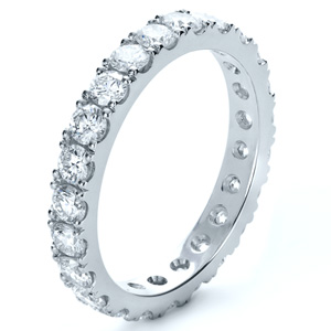 Custom Diamond Ladies Wedding Band