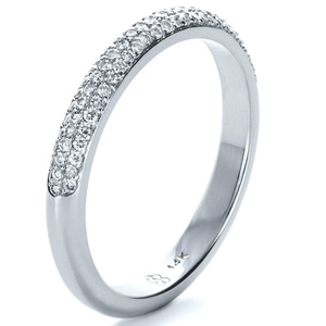 Custom Diamond Pave Engagement Band