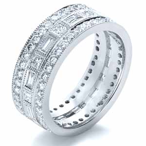 Custom Ladies Diamond Band