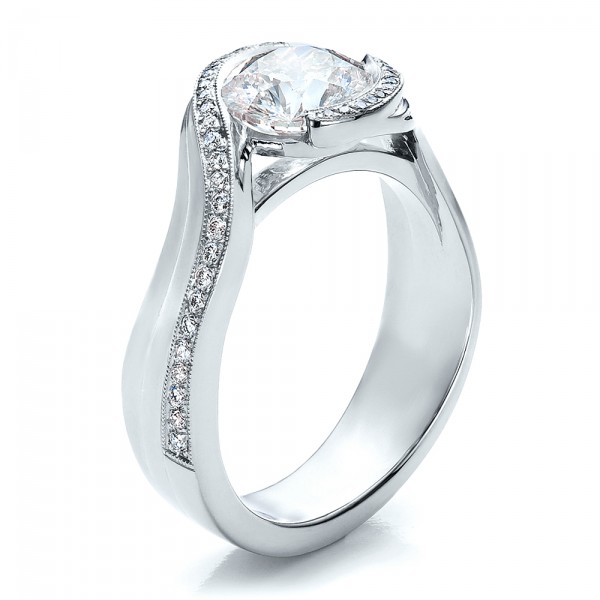 Custom Diamond Engagement Ring