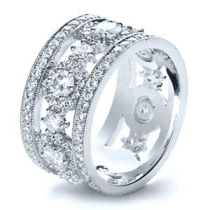 Custom Diamond Anniversary Band
