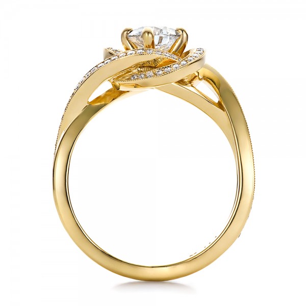 Yellow Gold Engagement Rings Seattle Pictures