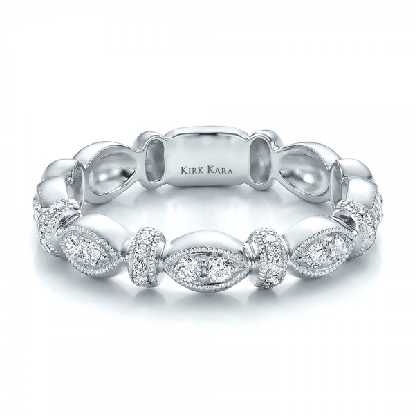 Diamond-Wedding-Band-with-Matching-Engagement-Ring-Kirk-Kara-flat ... Diamond-Wedding-Band-with-Matching-Engagement-Ring-Kirk-Kara-flat ...