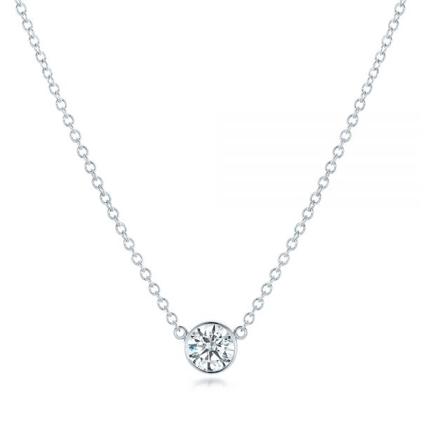 April Birthstone - Custom Diamond Pendant
