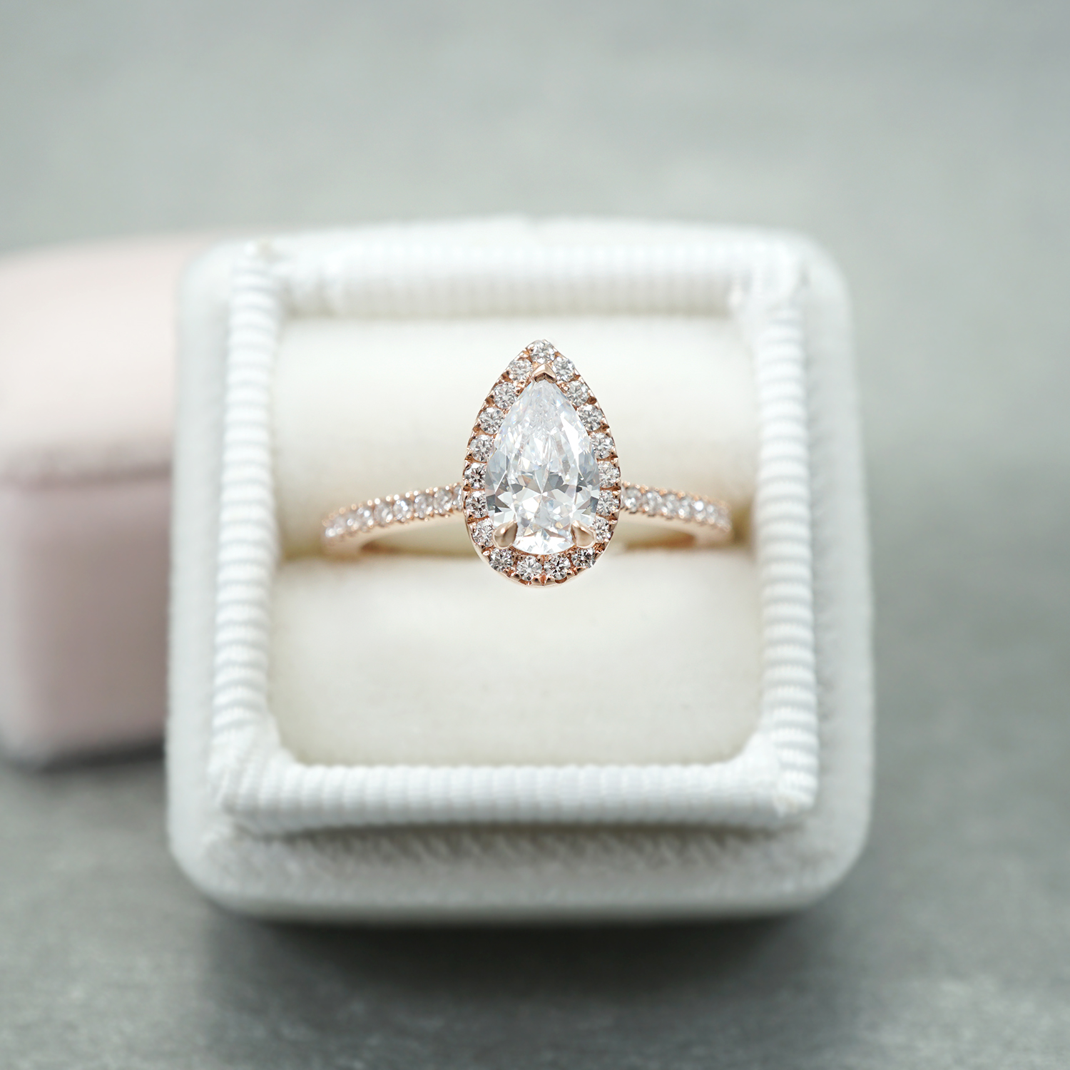 Pear Diamond Engagement Ring