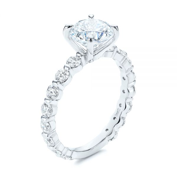  Claw Prong Classic Diamond Engagement Ring