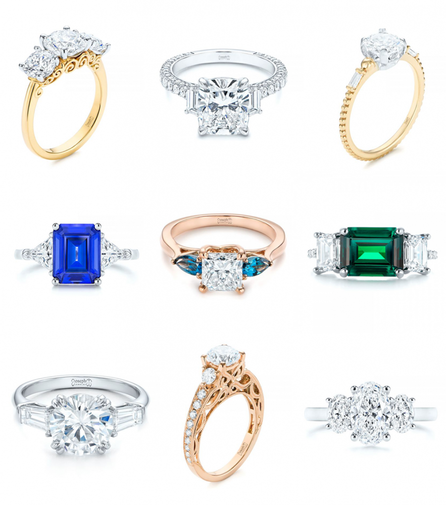 Trilogy Engagement Rings