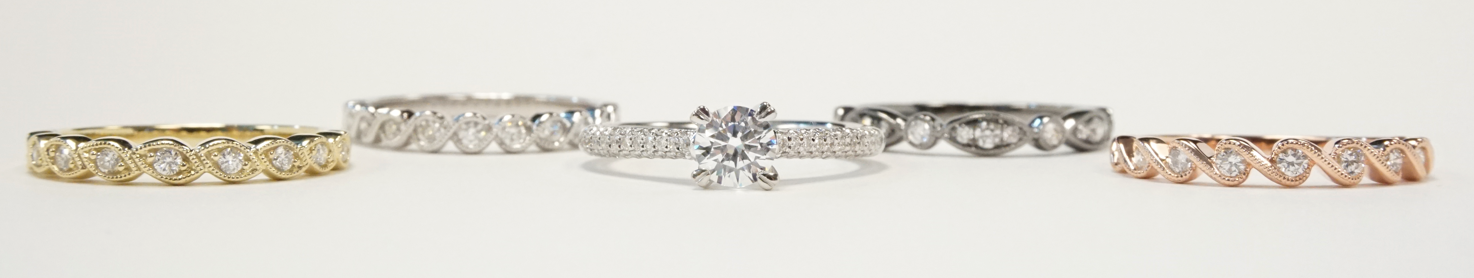 Joseph Jewelry Custom Stacked Bands