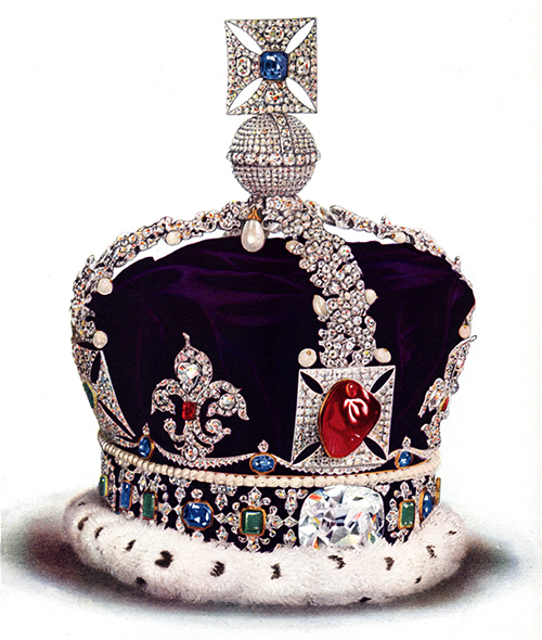 Black Prince's Ruby Imperial State Crown Wikipedia