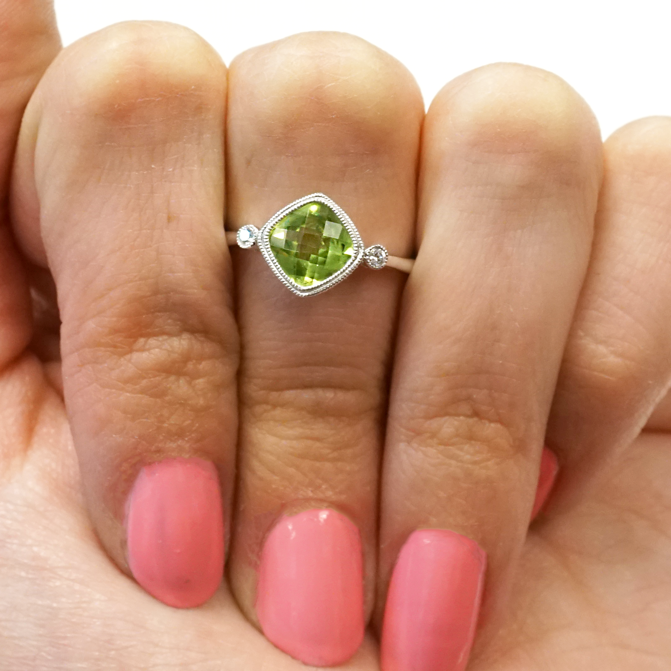 Custom Joseph Jewelry Peridot Ring