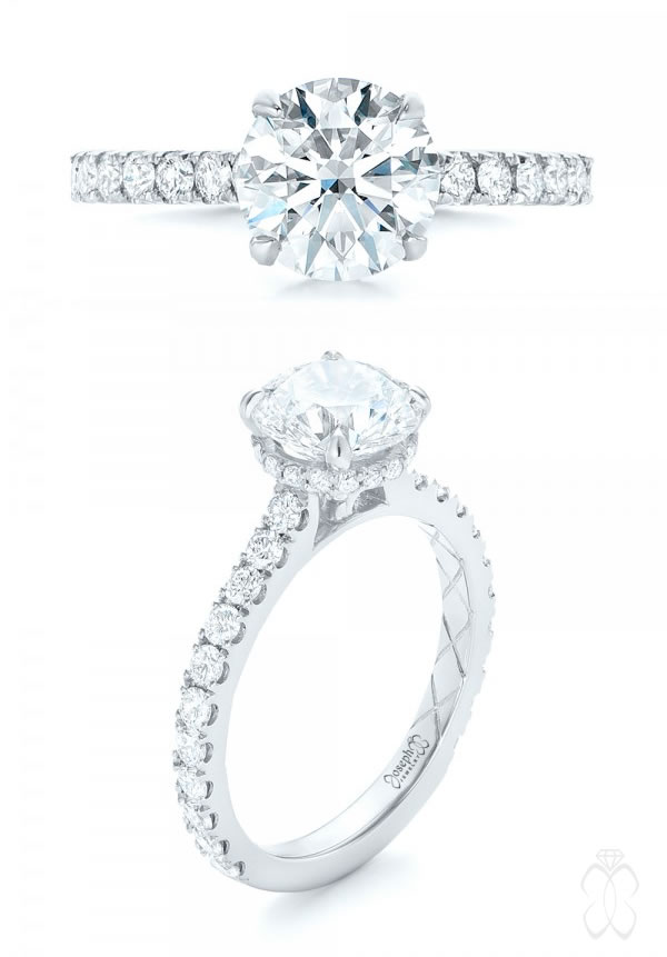 Joseph Jewelry Custom Diamond Engagement Ring