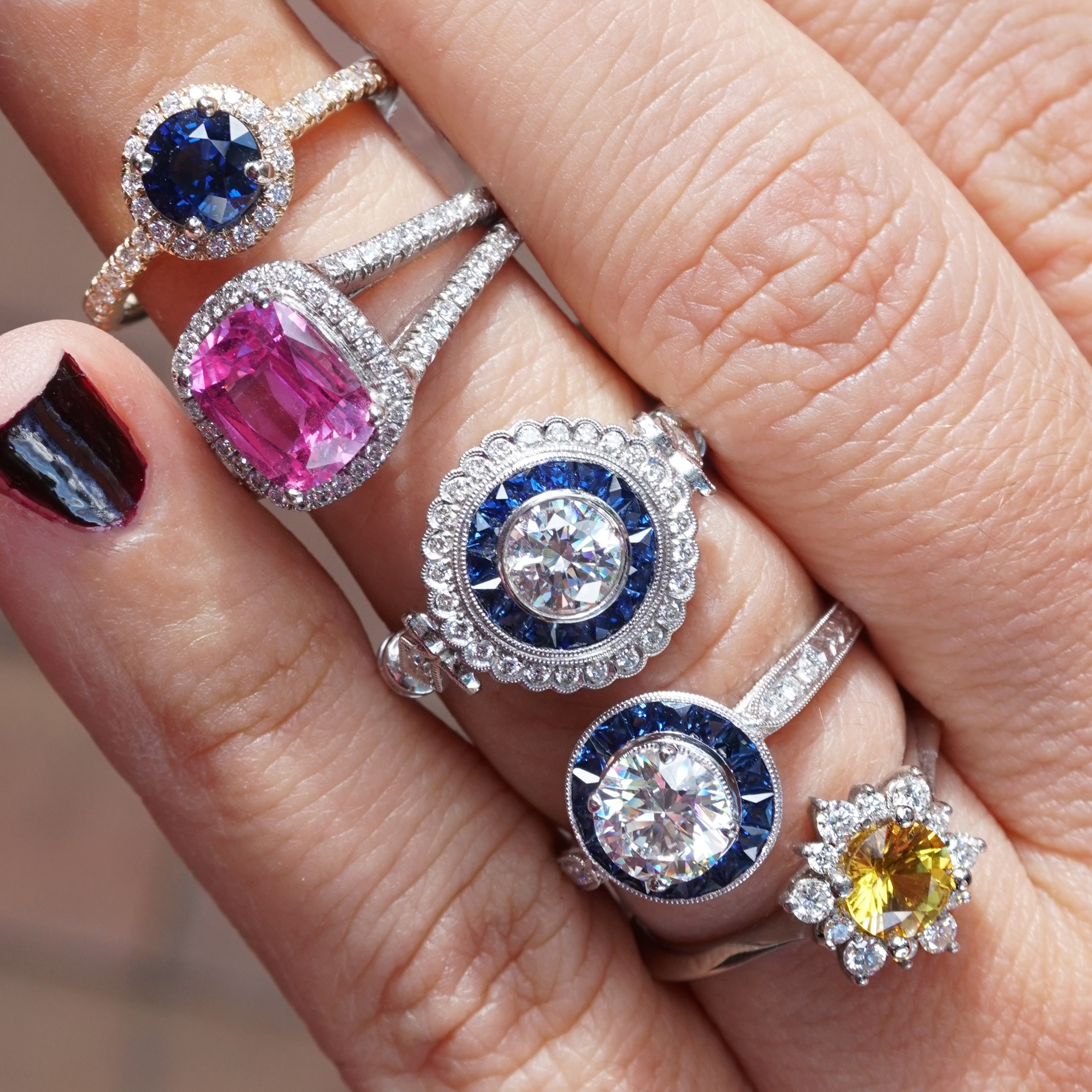 Sapphire Rings Joseph Jewelry Instagram