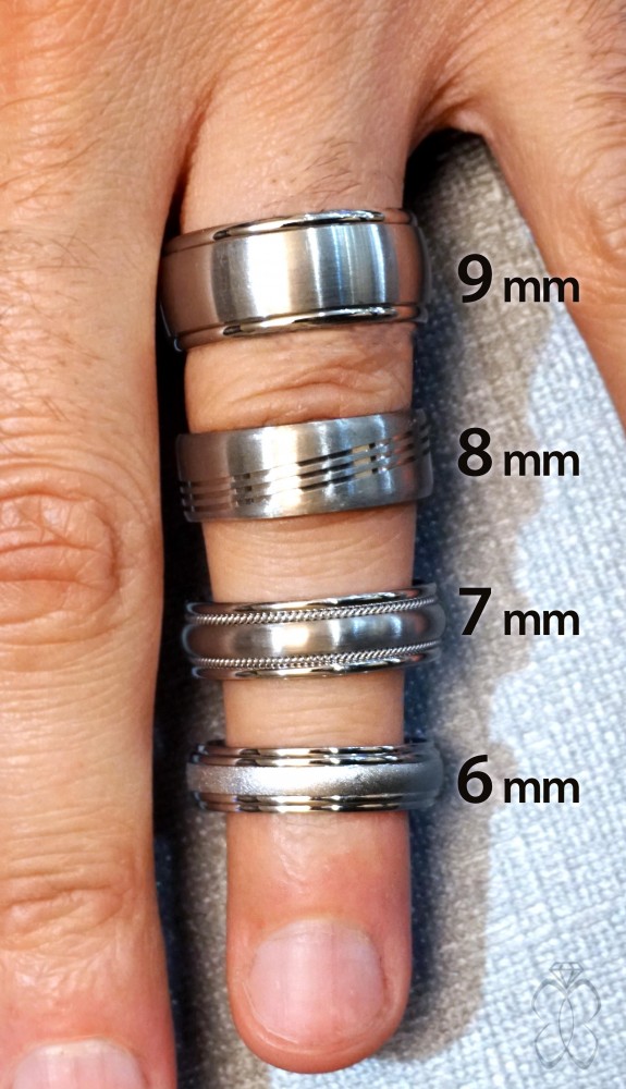 Men's Wedding Band Widths: A Helpful Guide – Modern Gents