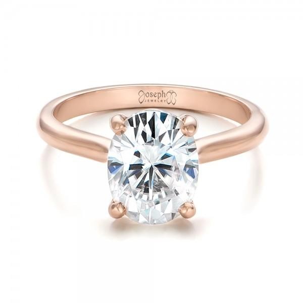 Custom Solitaire Moissanite Engagement Ring Joseph Jewelry