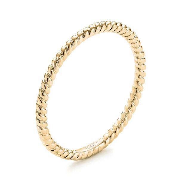 Braided Women's Wedding Band