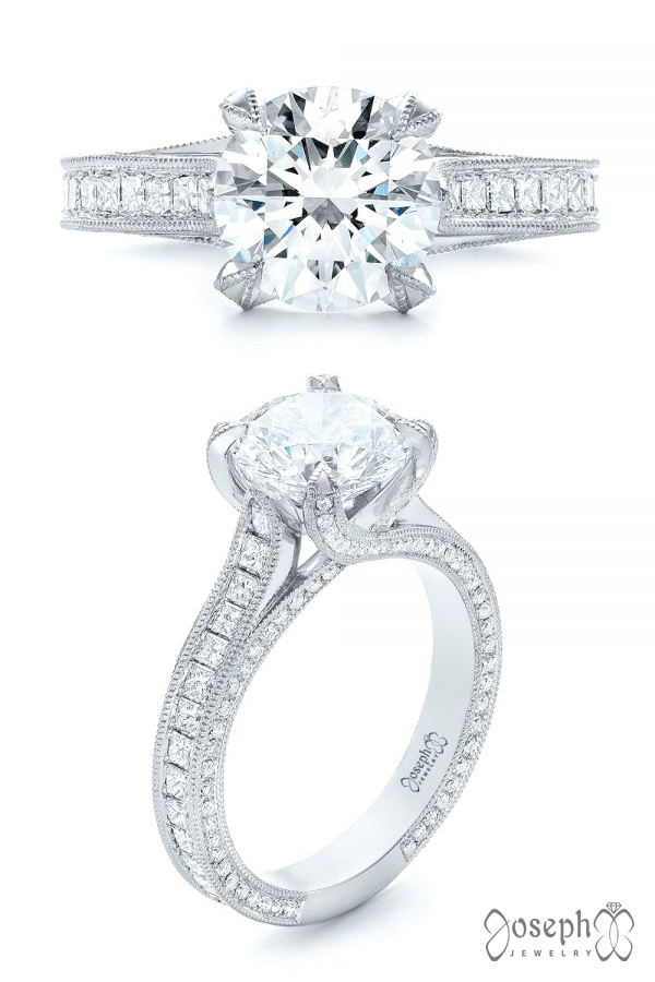 Custom Diamond Engagement Ring