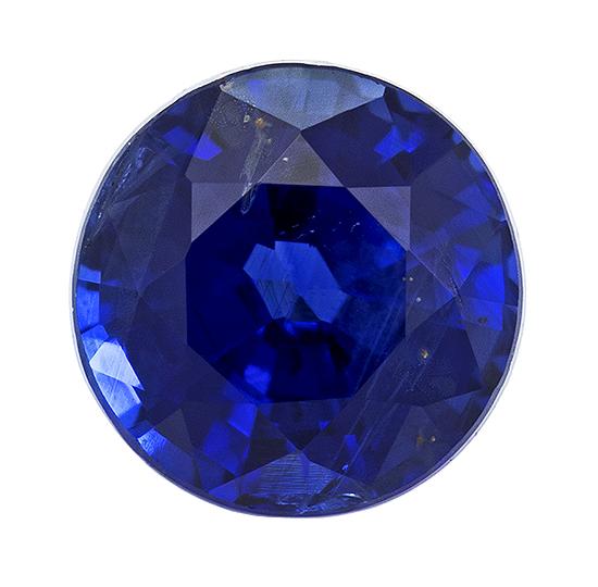 0.54 carat Round Sapphire - Gemstone 