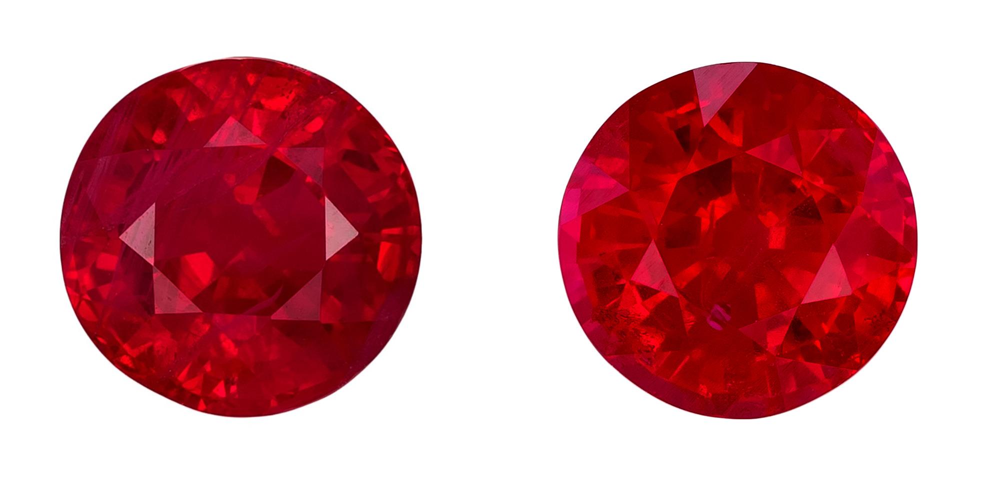 2.2 carat Round Ruby - Gemstone 