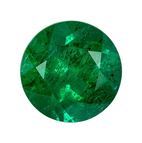 0.4 carat Round Emerald - Gemstone Thumbnail