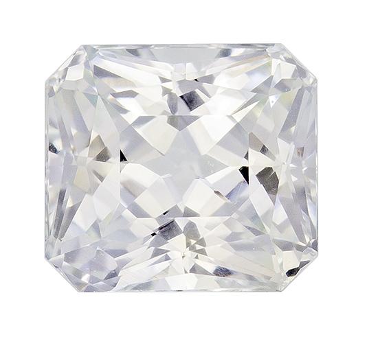 1.61 ct. White Sapphire