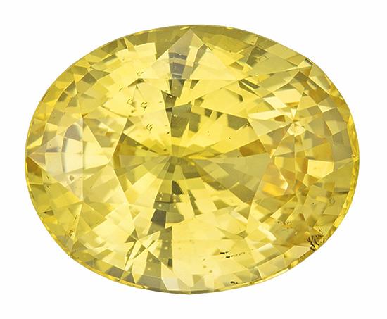 8.6 ct. Yellow Sapphire