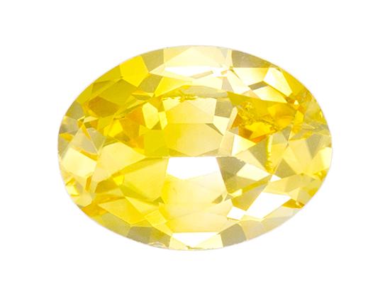 0.84 ct. Yellow Sapphire