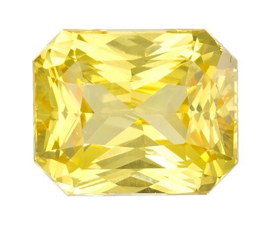 1.67 ct. Yellow Sapphire