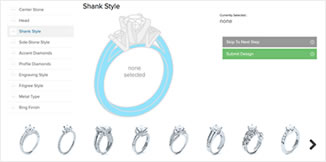 Design your own virtual wedding ring