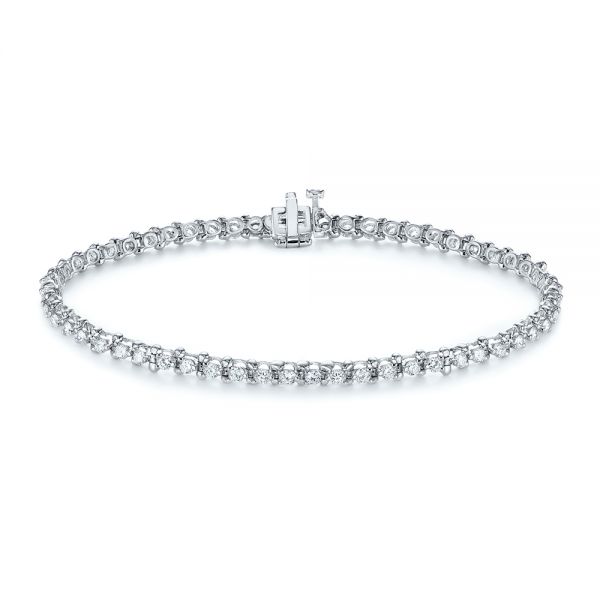 Tiffany Peretti Platinum  23 Carat Diamond Bracelet item 414436