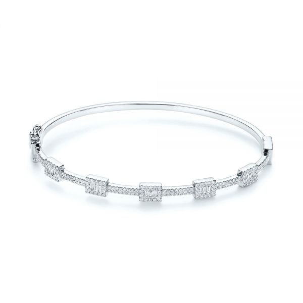 Baguette Diamond and Pave Bangle - reference design