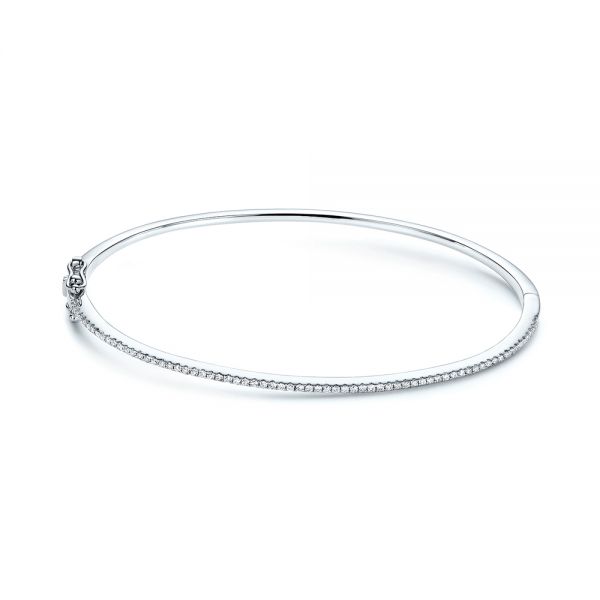 Diamond Bangle Bracelet - Image