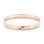 14k Rose Gold 14k Rose Gold Diamond Bangle - Three-Quarter View -  106846 - Thumbnail