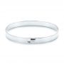  Platinum Platinum Diamond Bangle - Three-Quarter View -  106846 - Thumbnail