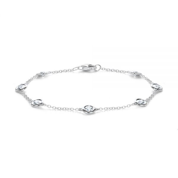 Diamond Bezel Bracelet - Image