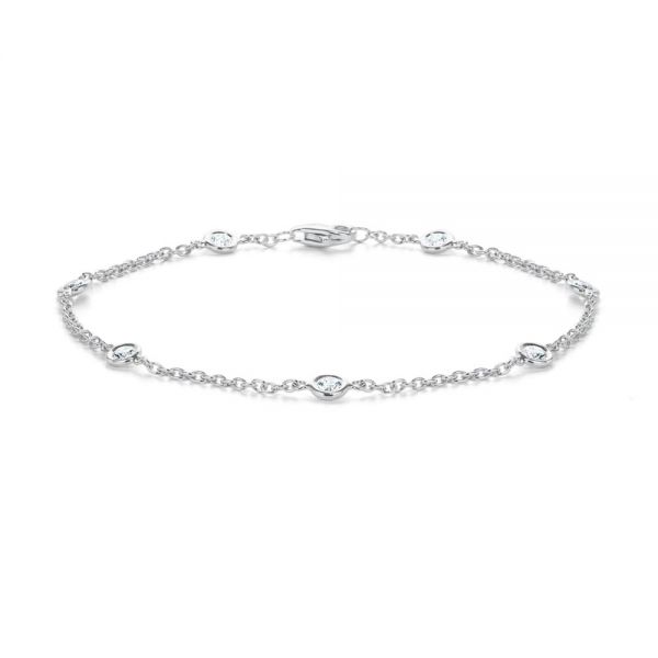 Diamond Bezel Bracelet - Image