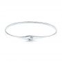  Platinum Platinum Flexible Diamond Bracelet - Three-Quarter View -  106850 - Thumbnail