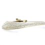  14K Gold 14K Gold Micro-pave Diamond Bracelet - Side View -  1380 - Thumbnail