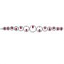  18K Gold 18K Gold Rubellite And Diamond Bracelet - Vanna K - Three-Quarter View -  1036 - Thumbnail