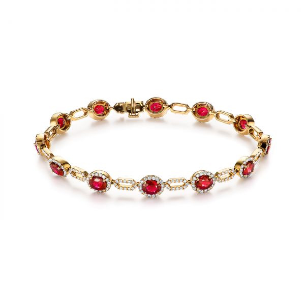 Ruby and Diamond Bracelet - Image