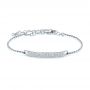  Platinum Platinum Women's Diamond Bracelet - Three-Quarter View -  106506 - Thumbnail