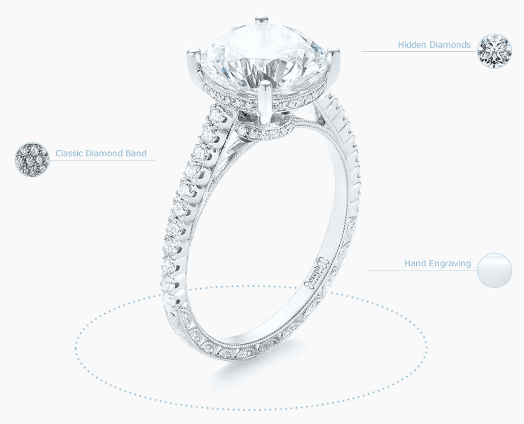 Custom Engagement Rings Online - Design Your Own