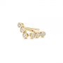 18k Yellow Gold 18k Yellow Gold Bezel-set Diamond Earrings - Front View -  104360 - Thumbnail