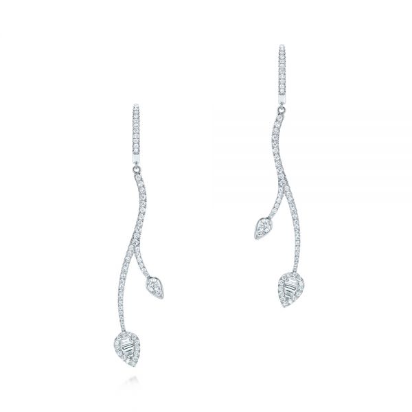 Dangle Diamond Earrings - Image